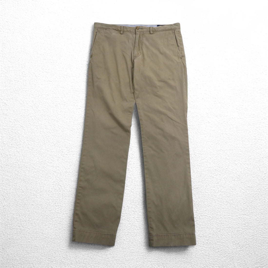 POLO RALPH LAUREN ポロチノ ストレッチ スリムフィット チノパンツ L ベージュ コットン