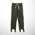 BLACKWEIRDOS Easy Pants, Size M, Animal Print, Zebra Print, Hem Straps, Made in Japan, 21AW-PA05
