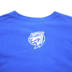 GILDAN カレッジプリント ロングスリーブTシャツ ロンT M ブルー WHITTIER WOLVERINES ホンジュラス製