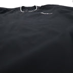 Eddie Bauer XL Black Water-Repellent Nylon Pullover Jacket with Embroidered Logo