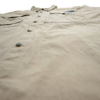 Columbia PFG バハマ 半袖 フィッシング シャツ XL ベージュ コットン FM7130