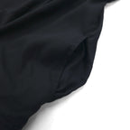 Eddie Bauer XL Black Water-Repellent Nylon Pullover Jacket with Embroidered Logo