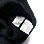 PARIS レトロ ニット カーディガン M グレー ウール 日本製