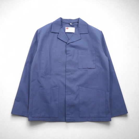 Vintage 80s France Work Jacket Adolphe Lafont 80年代 フランス製 フレンチワークジャケット カバーオール XL ブルー スナップボタン