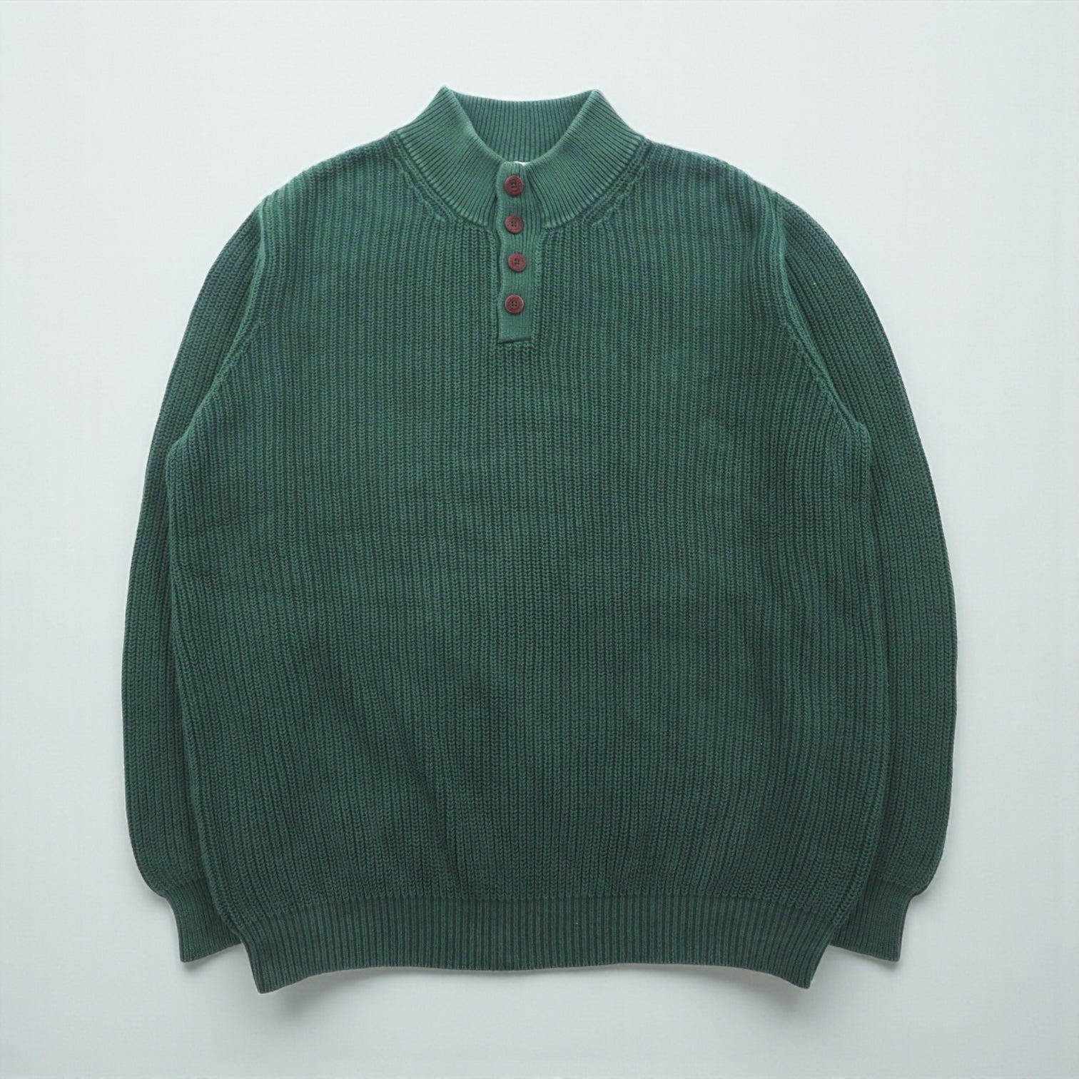 70s 80s ヴィンテージ ニット カーディガン グリーン ゆるダボセーター 70s 80s ヴィンテージ ニット カーディガン グリーン ゆるダボセーター