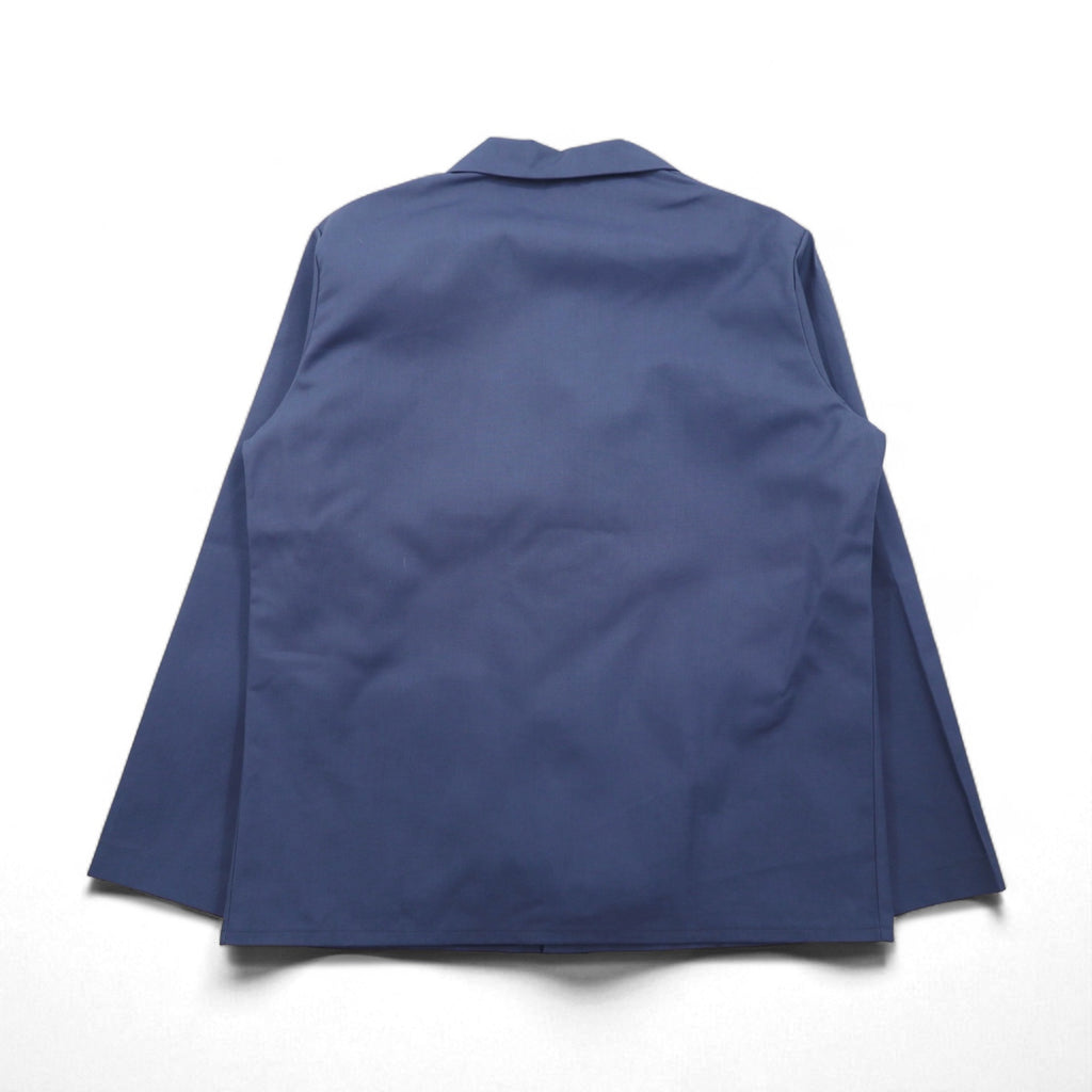 Vintage 80s Adolphe Lafont French Work Jacket, Made in France, XL, Blue, Snap Buttons