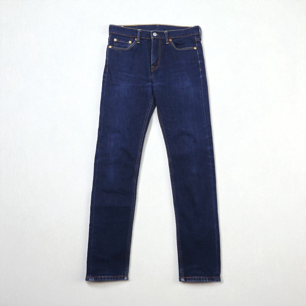 Levi's 510 Skinny Jeans, Stretch Denim Pants, Size M, Indigo Blue, Slim Fit, 05510-0485
