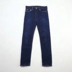 Levi's 510 Skinny Jeans, Stretch Denim Pants, Size M, Indigo Blue, Slim Fit, 05510-0485