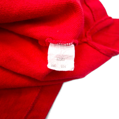 IZOD LACOSTE 90s Pique T-Shirt Pocket Tee L Red Chest Pocket Logo