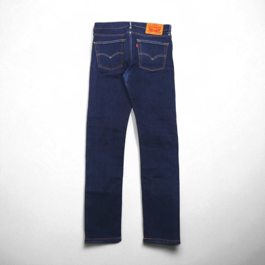 Levi's 510 Skinny Jeans, Stretch Denim Pants, Size M, Indigo Blue, Slim Fit, 05510-0485