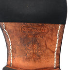 COACH サイドジップ ブーツ 26cm ブラック レザー JEREMY F0044 / H11
