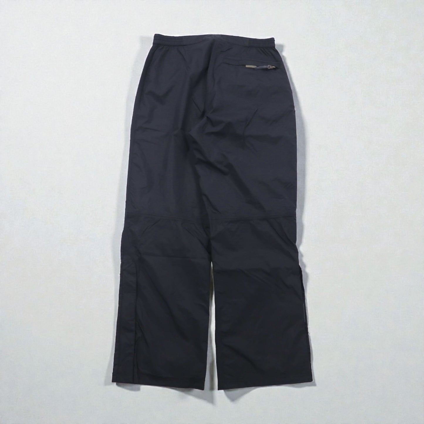 HELLY HANSEN アウトドア レインパンツ カーゴパンツ L ブラック 防水 裾ジップ スリット HELLY TECH WATERPLOOF NB 58482