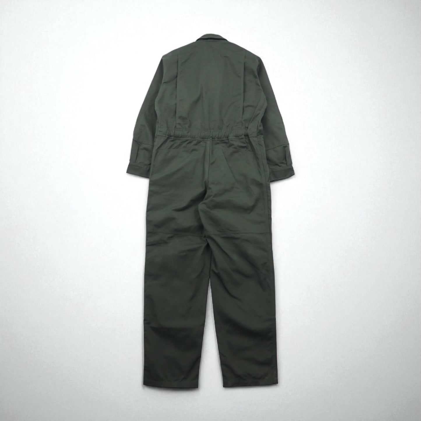 Vintage French Work Military Coveralls MAGECO 00年代 オールインワン ジャンプスーツ つなぎ L カーキ ダブルニー ミリタリー MAGECO 32/04 デッドストック 未使用品