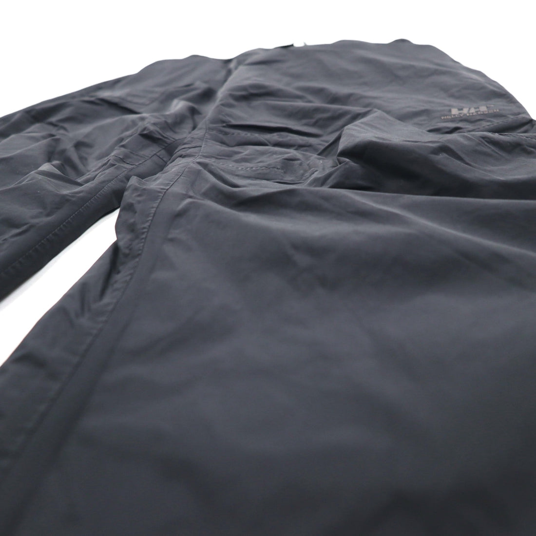 HELLY HANSEN アウトドア レインパンツ カーゴパンツ L ブラック 防水 裾ジップ スリット HELLY TECH WATERPLOOF NB 58482