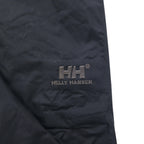 HELLY HANSEN アウトドア レインパンツ カーゴパンツ L ブラック 防水 裾ジップ スリット HELLY TECH WATERPLOOF NB 58482