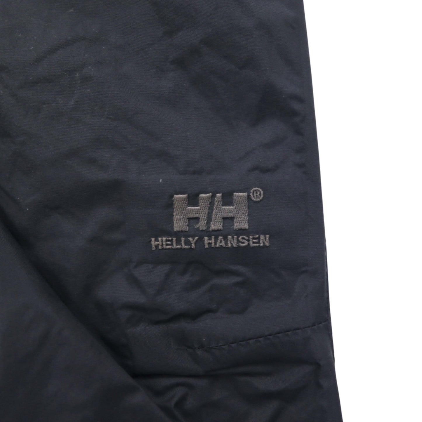 HELLY HANSEN アウトドア レインパンツ カーゴパンツ L ブラック 防水 裾ジップ スリット HELLY TECH WATERPLOOF NB 58482