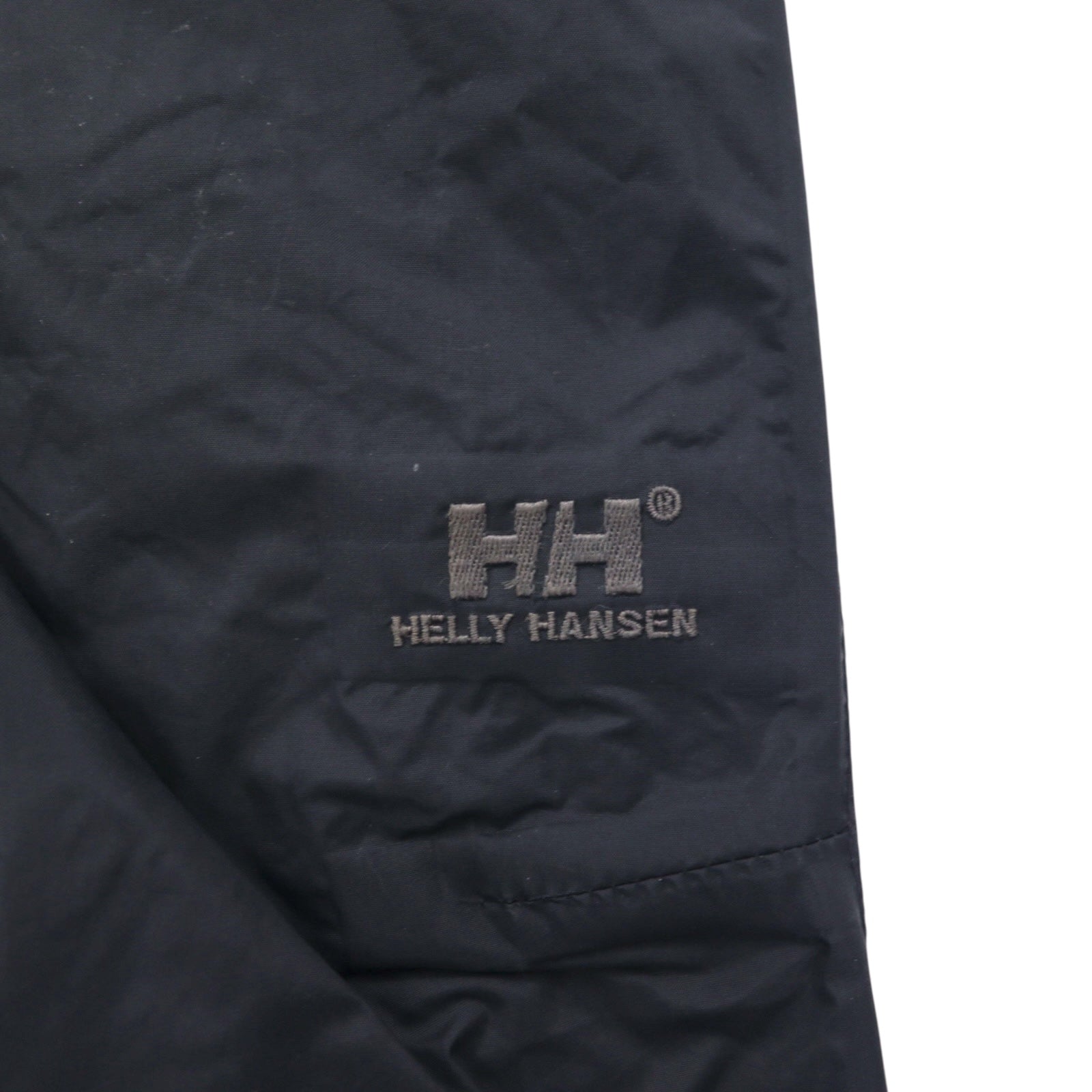 HELLY HANSEN アウトドア レインパンツ カーゴパンツ L ブラック 防水 裾ジップ スリット HELLY TECH WATERPLOOF NB 58482