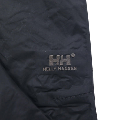 HELLY HANSEN アウトドア レインパンツ カーゴパンツ L ブラック 防水 裾ジップ スリット HELLY TECH WATERPLOOF NB 58482
