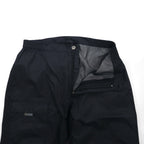 HELLY HANSEN アウトドア レインパンツ カーゴパンツ L ブラック 防水 裾ジップ スリット HELLY TECH WATERPLOOF NB 58482