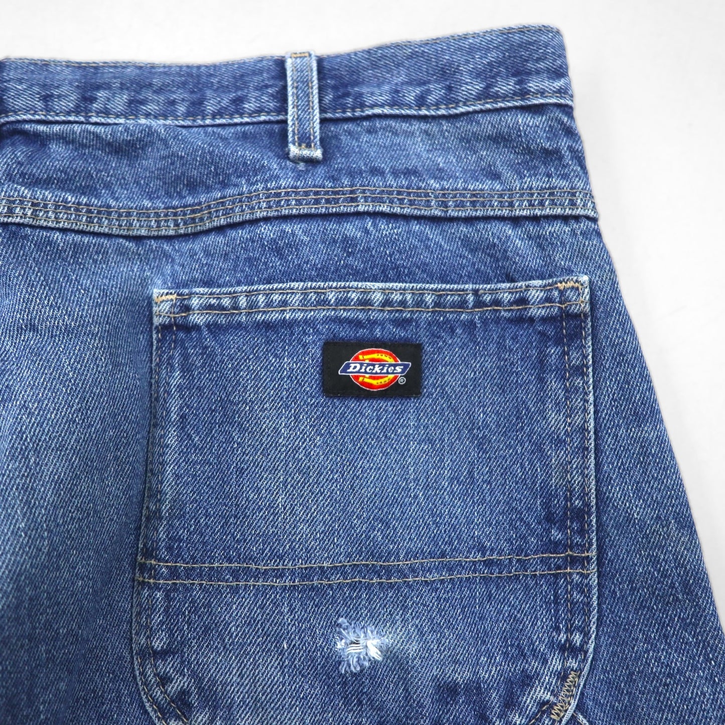Dickies リラックスフィット ペインター デニムパンツ XL インディゴ ブルー 1993SNB