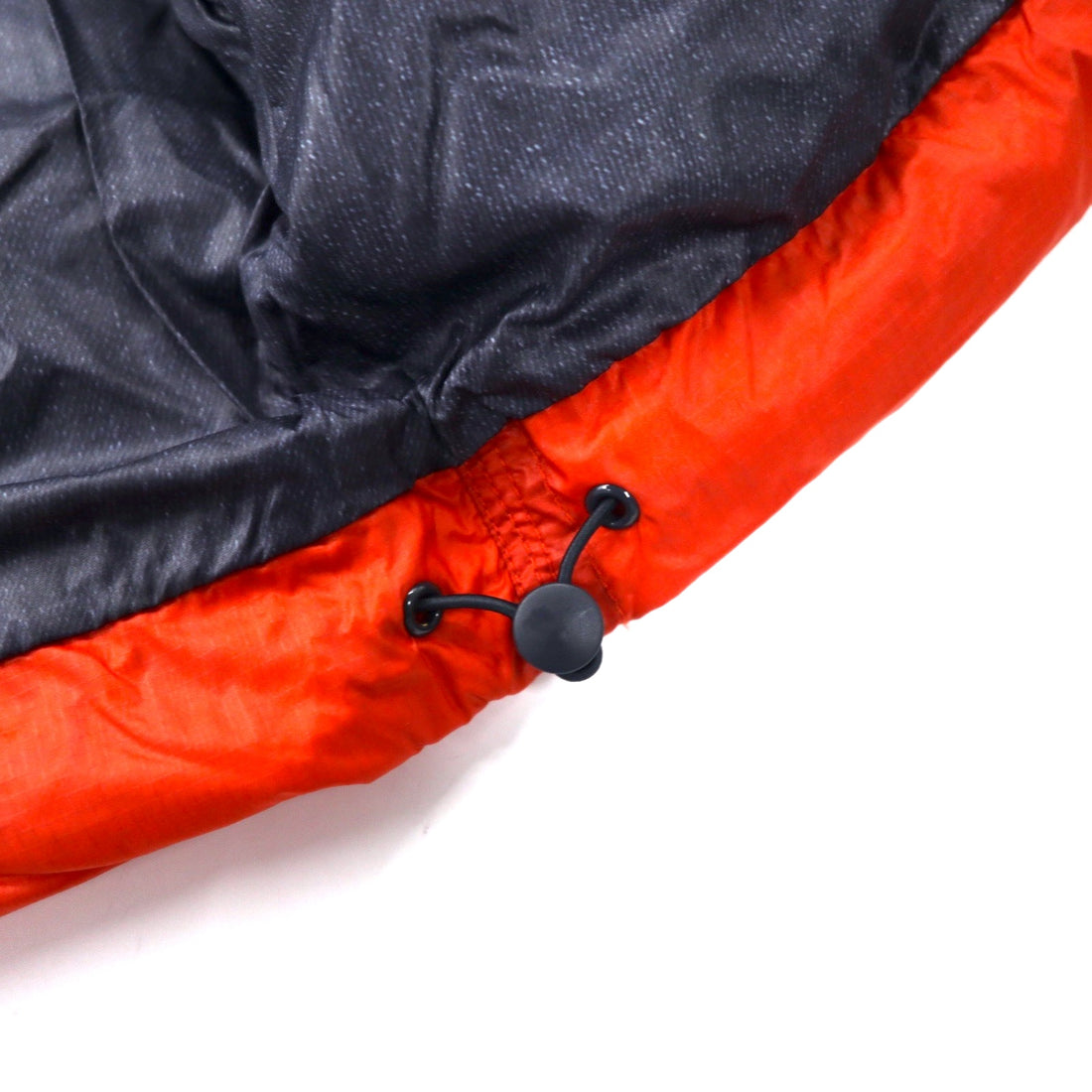 ARMANI JEANS 2WAY Down Jacket Down Vest 46 Orange Polyester Detachable Sleeves Back Logo Print