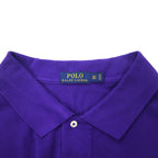 POLO RALPH LAUREN Long Sleeve Polo Shirt XLT TALL Purple Cotton Pique Small Pony Embroidery Big Size