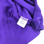 POLO RALPH LAUREN Long Sleeve Polo Shirt XLT TALL Purple Cotton Pique Small Pony Embroidery Big Size
