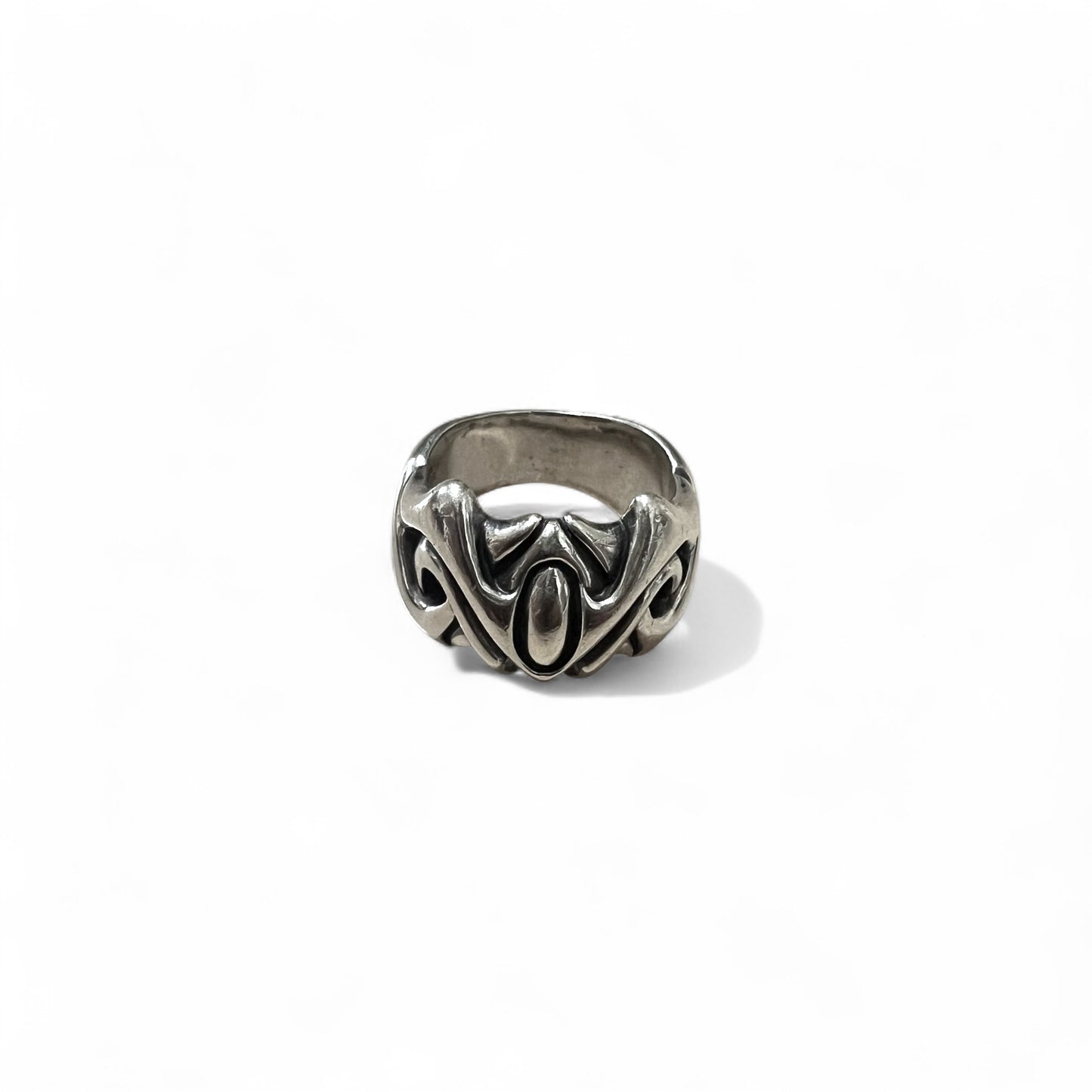 M'S COLLECTION Tribal Ring, Size 20, SILVER