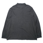 POLO RALPH LAUREN Long Sleeve Polo Shirt XXL Khaki Cotton CLASSIC FIT Small Pony Embroidery Big Size