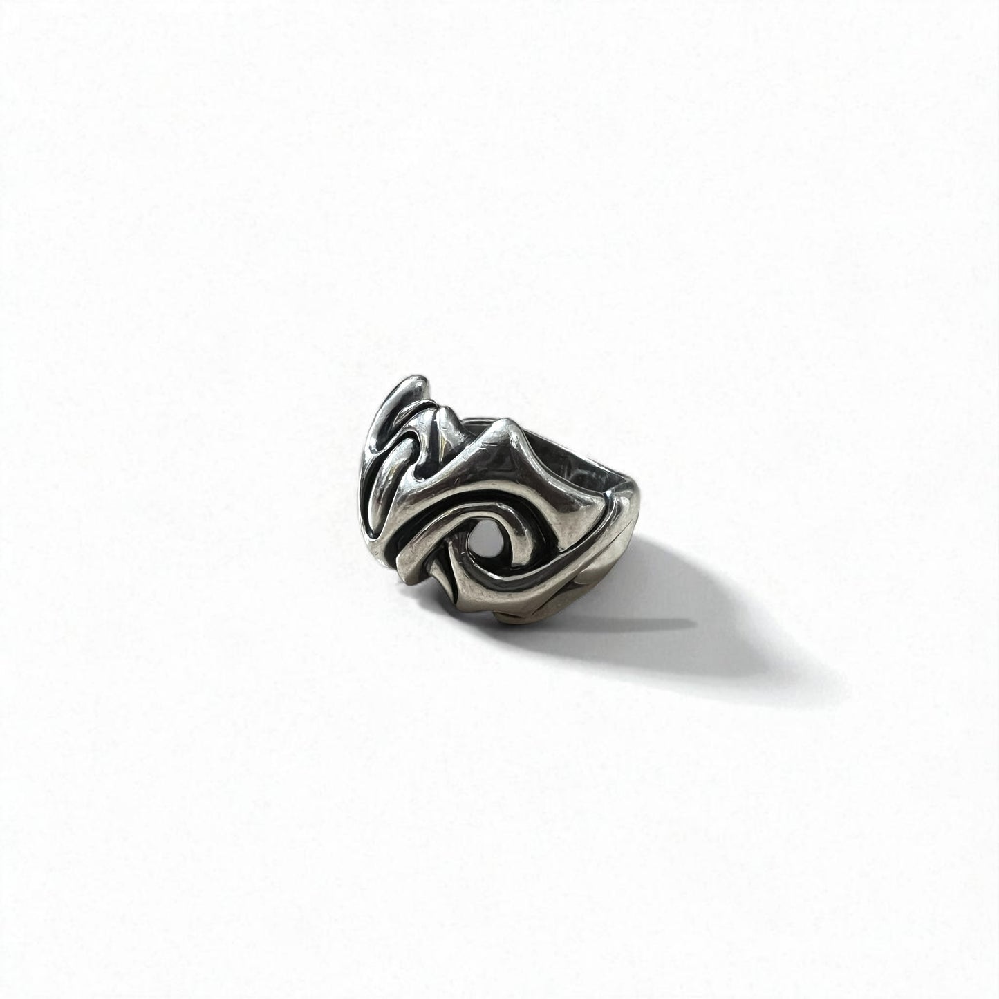 M'S COLLECTION Tribal Ring, Size 20, SILVER