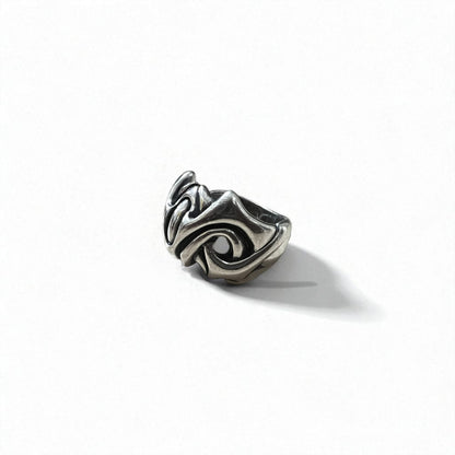M'S COLLECTION Tribal Ring, Size 20, SILVER