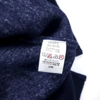 Reebok 90年代 ハーフジップ ボアフリースジャケット S ネイビー ポリエステル ベクターロゴ刺繍 ビッグサイズ