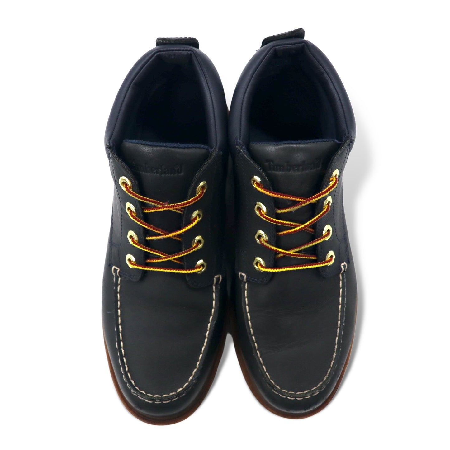 Timberland オックスフォードシューズ ワークブーツ 28cm ブラック ネイビー レザー TIMB A19GM