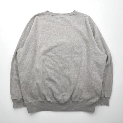 Polo by Ralph Lauren 90年代 クルーネック スウェット XL グレー コットン スモールポニー刺繍