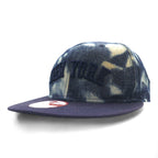 NEW ERA タイダイ デニム ベースボールキャップ ONE スナップバック ブルー NEW YORK ニューヨーク