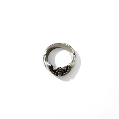 M'S COLLECTION Tribal Ring, Size 20, SILVER