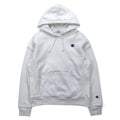 Champion Reverse Weave Pullover Hoodie S White Blue Single Tag Reprint