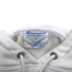 Champion Reverse Weave Pullover Hoodie S White Blue Single Tag Reprint
