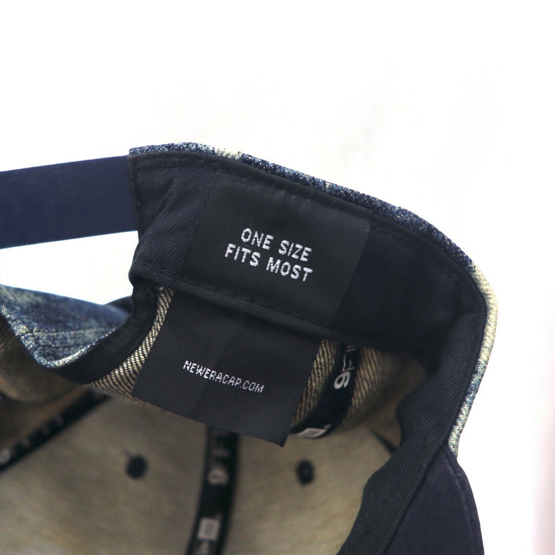NEW ERA タイダイ デニム ベースボールキャップ ONE スナップバック ブルー NEW YORK ニューヨーク
