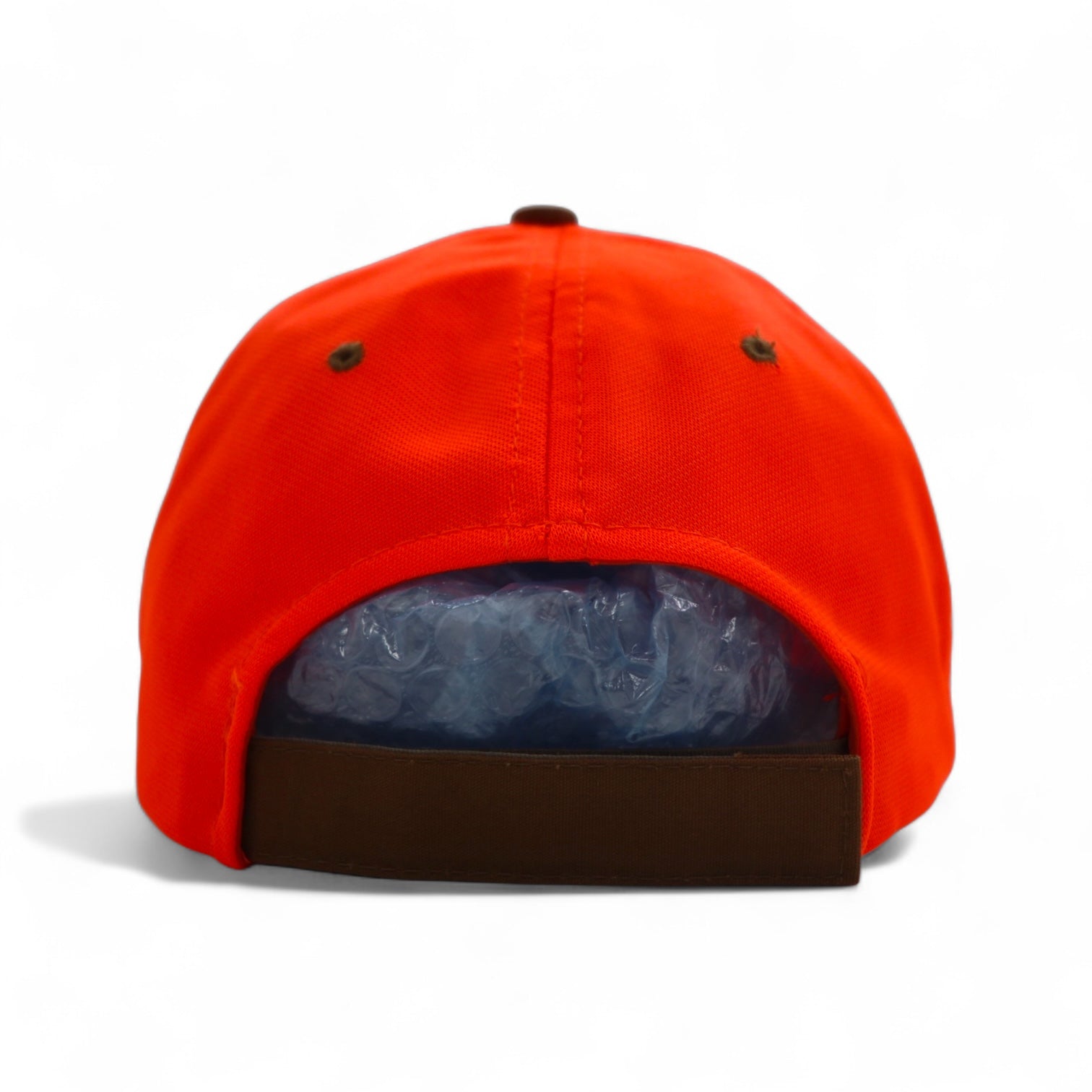 90s Headliner Bicolor Baseball Cap FREE Belt Orange Khaki KWI Embroidery