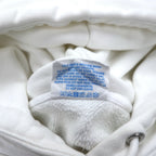 Champion Reverse Weave Pullover Hoodie S White Blue Single Tag Reprint