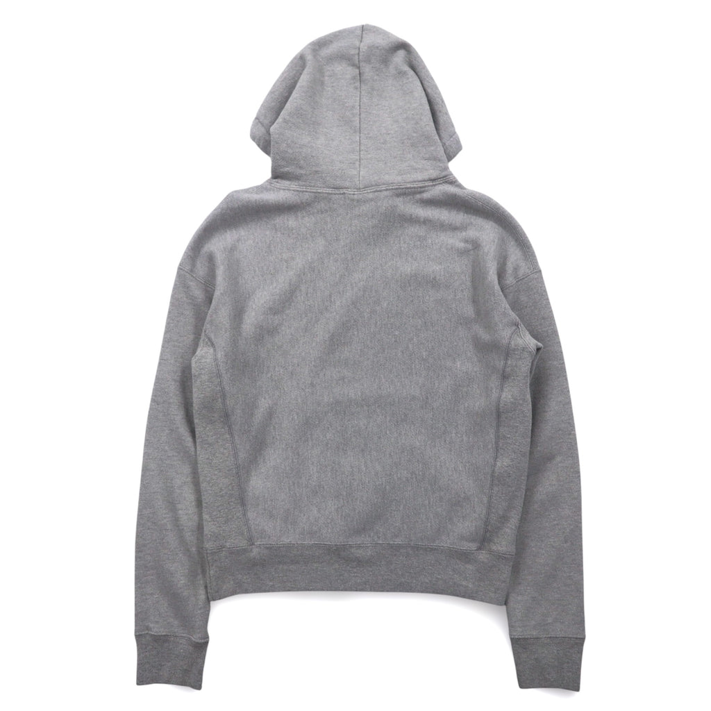 Champion Reverse Weave Pullover Hoodie L Gray Blue Single Tag Reprint Made in Honduras