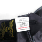 Harris Tweed Made in Scotland 2B Tailored Jacket, Leather, Large, Navy Wool, 100th Anniversary Limited Edition