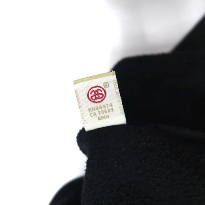 STUSSY USA Made World Tour Crew Neck Sweatshirt L Black Camo WT Camo Block Sweat