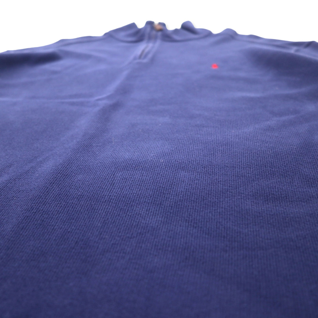 Polo by Ralph Lauren Half Zip Sweatshirt XXL Navy Cotton Small Pony Embroidery Big Size