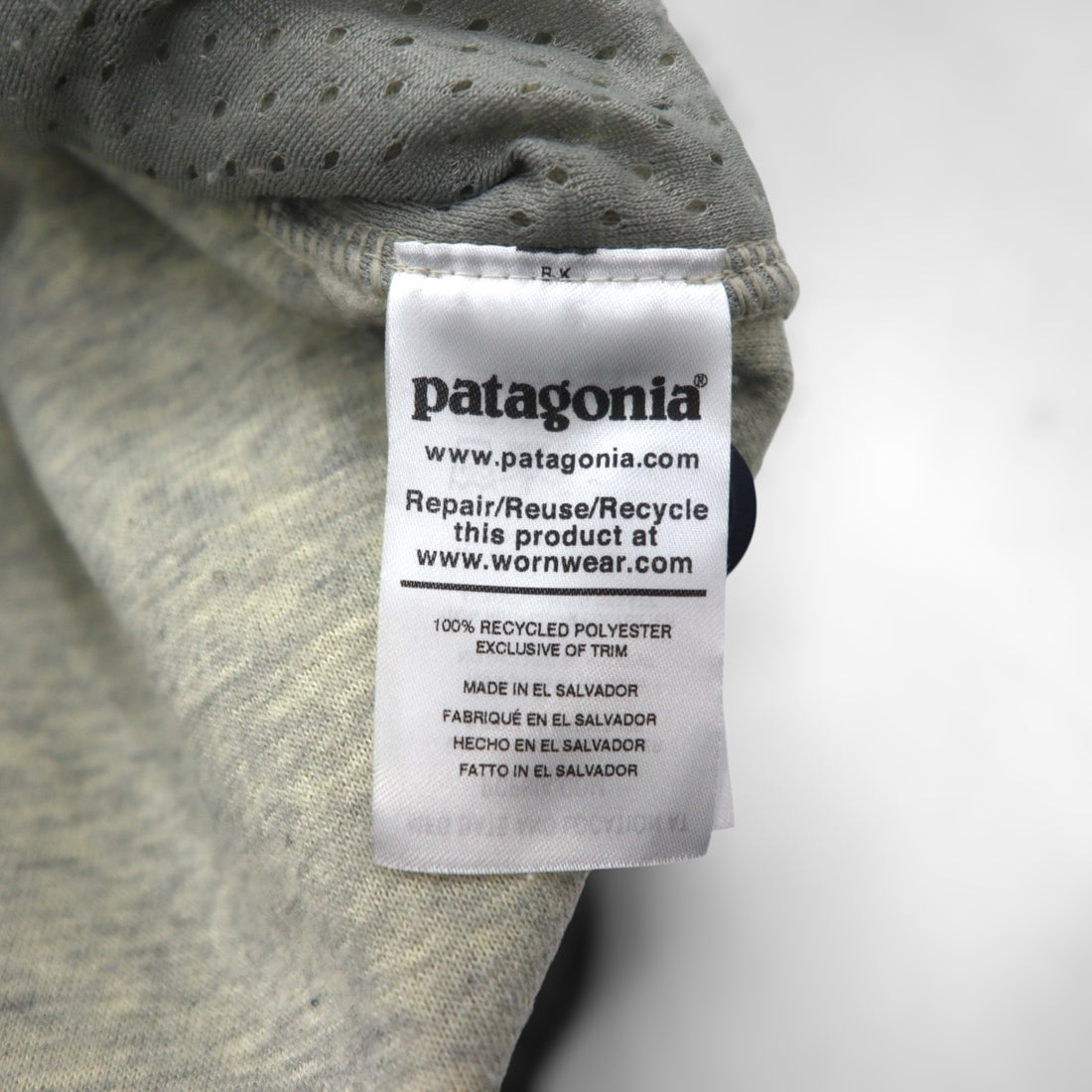 Patagonia シアーリング ハーフボタン プルオーバー フリースジャケット L ホワイト 26140