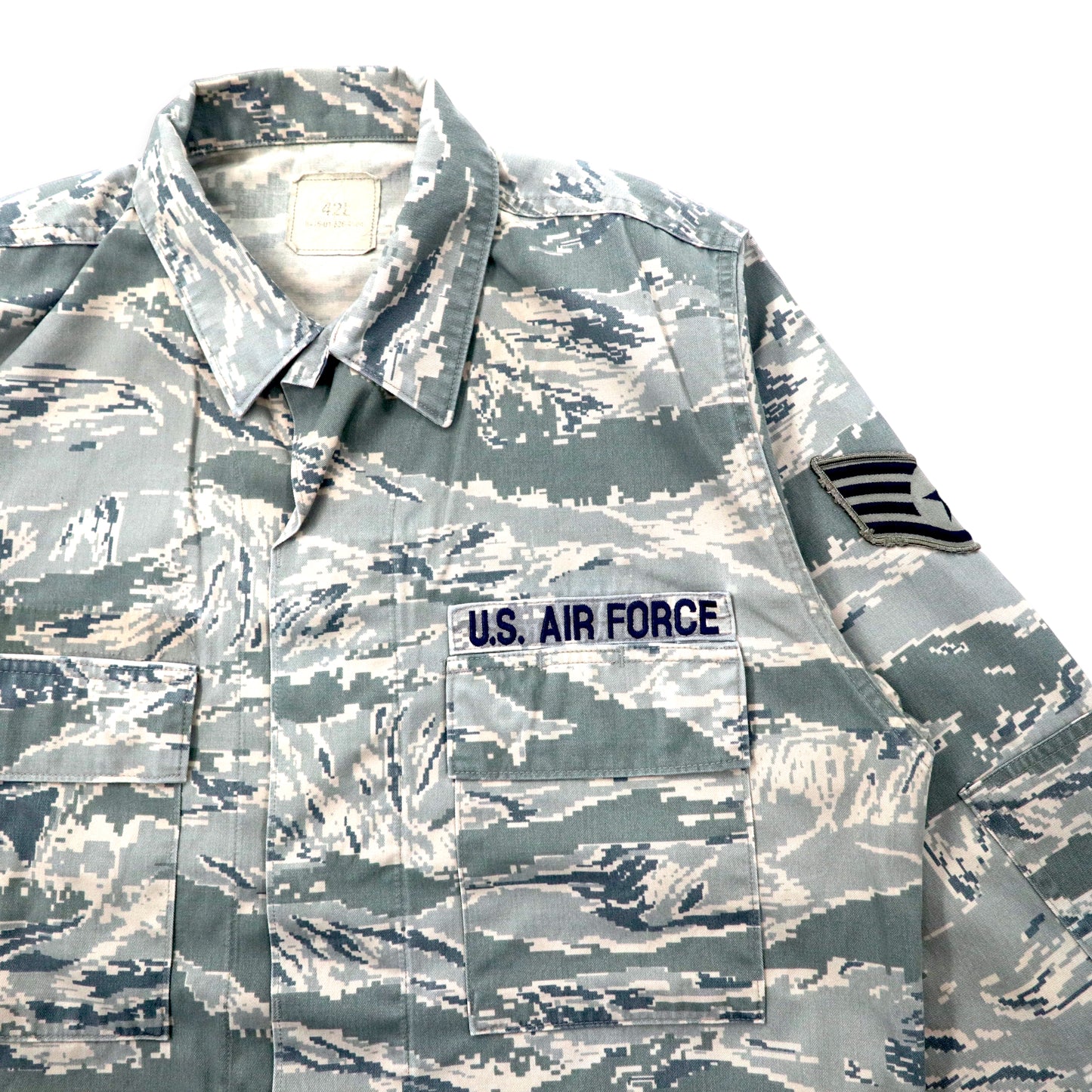 US Air Force ABU Jacket 42L Digital Camo Military Cotton 8415-01 