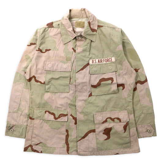US ARMY 90年代 BDUジャケット M デザートカモ ミリタリー コットン 8415-01-327-5308