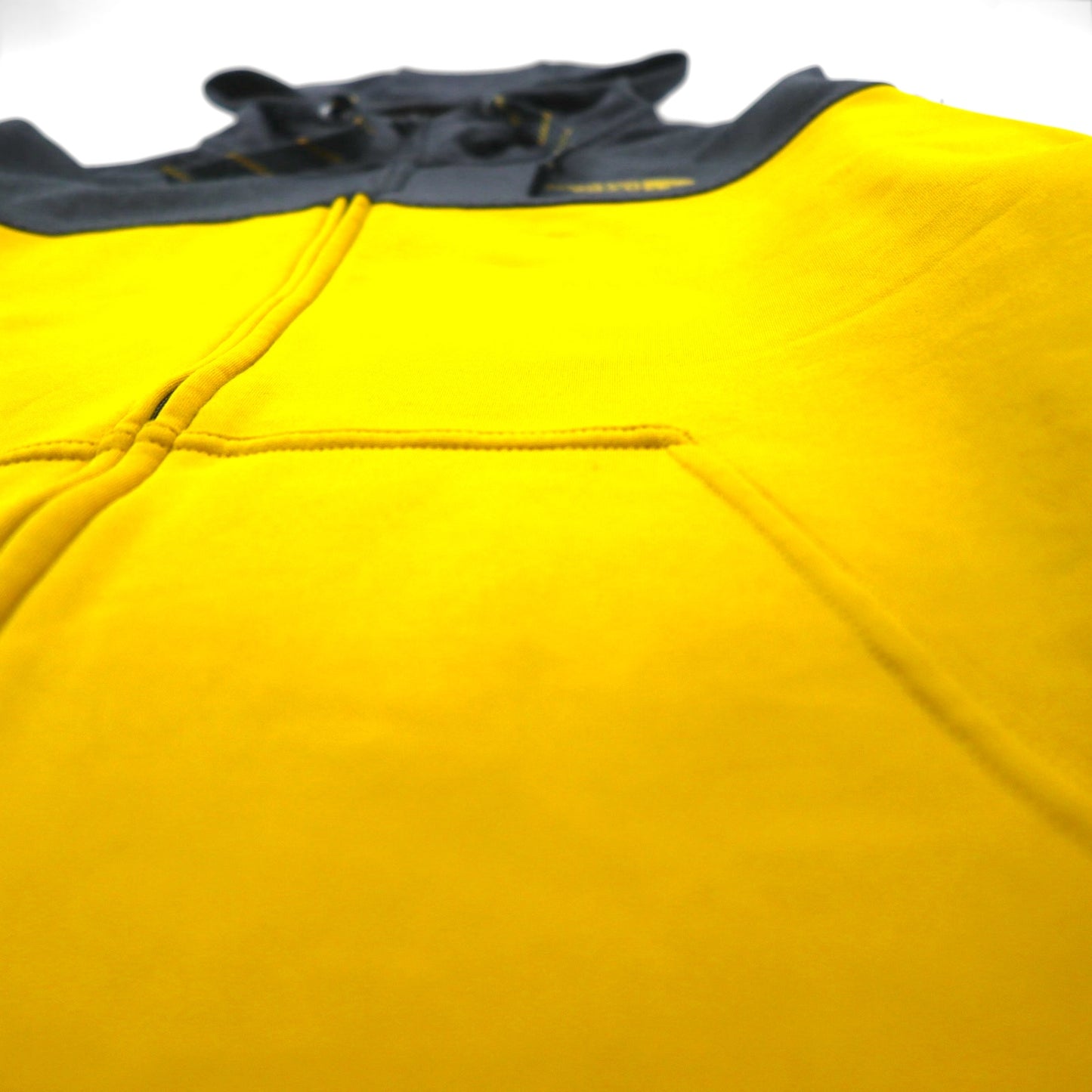 THE NORTH FACE ソフトシェル フルジップパーカー SURGENT BLOCK FULLZIP JACKET ジャージ L イエロー バイカラー サムホール 海外規格 NF0A2V4SUPS