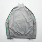 FRED PERRY 80年代 スタンドカラー トラックジャケット ジャージ S グレー フルジップ ハイネック